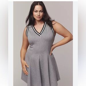 Anthropologie Daily Practice Sleeveless V-Neck Sporty Mini Dress 3XL NWT